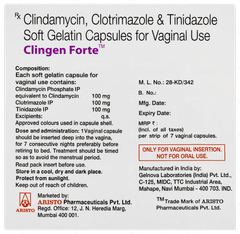 Clingen Forte Vaginal Capsule 7 Clingen Forte Vaginal Capsule 7