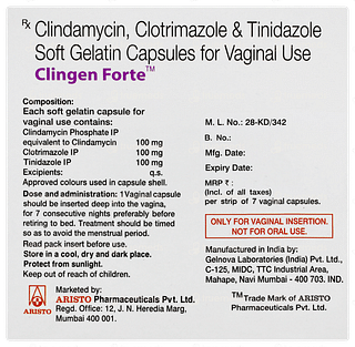 Clingen Forte Vaginal Capsule 7