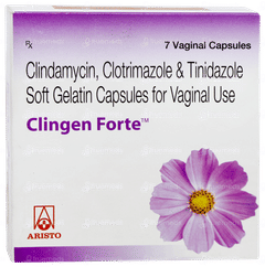 Clingen Forte Vaginal Capsule 7 Clingen Forte Vaginal Capsule 7