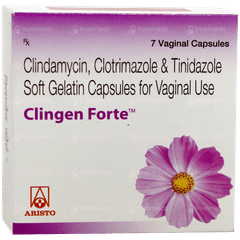 Clingen Forte Vaginal Capsule 7 Clingen Forte Vaginal Capsule 7