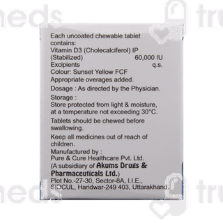 Cmd3 60k Orange Flavour Sugar Free Chewable Tablet 4