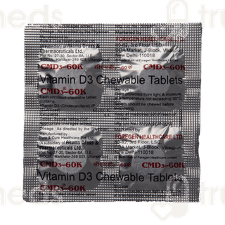 Cmd3 60k Orange Flavour Sugar Free Chewable Tablet 4