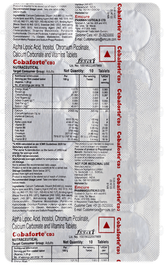 Cobaforte Cd3 Tablet 10