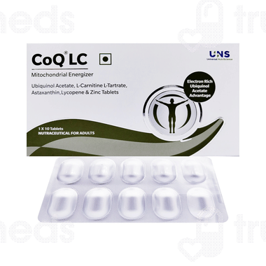 Coq Lc Tablet 10 - Uses, Side Effects, Dosage, Price | Truemeds