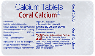 Coral Calcium Tablet 15