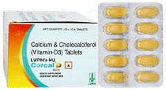 Corcal D Nu 400iu Tablet 10