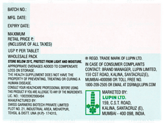 Corcal D Nu 400iu Tablet 10