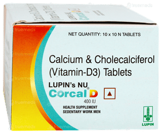 Corcal D Nu 400iu Tablet 10