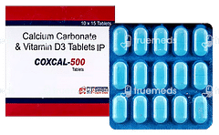 Coxcal 500 MG Tablet 15