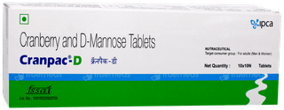 Cranpac D Tablet 10