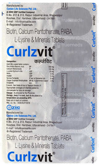 Curlzvit Tablet 10