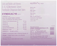 Cynocal 16 Tablet 30
