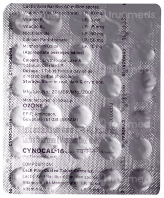 Cynocal 16 Tablet 30