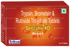 Denzyme Xd Tablet 10