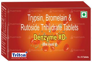 Denzyme Xd Tablet 10