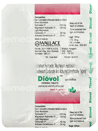 Diovol Mint Tablet 12