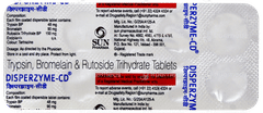 Disperzyme Cd Tablet 10
