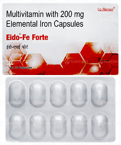 Eido Fe Forte Capsule 10 Eido Fe Forte Capsule 10