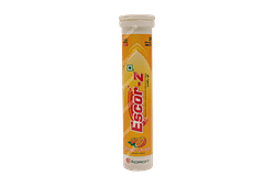 Escor Z Orange Flavour Sugar Free Effervescent Tablet 20 Escor Z Orange Flavour Sugar Free Effervescent Tablet 20