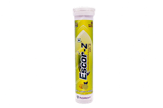 Escor Z Lime And Lemon Flavour Sugar Free Effervescent Tablet 20