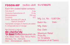 Fdson Mp Tablet 10
