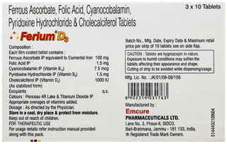 Ferium D3 Tablet 10