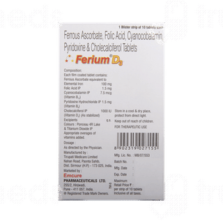 Ferium D3 Tablet 10