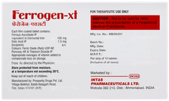 Ferrogen Xt Tablet 10