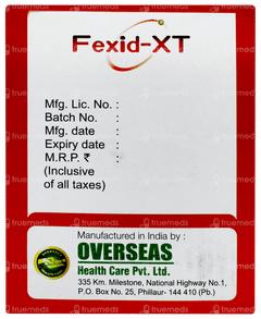 Fexid Xt Tablet 15