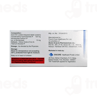 Fexokast Tablet 10