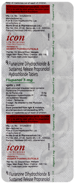 Flupanol 5mg Tablet 10