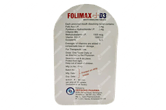 Folimax Plus D3 Sugar Free Mouth Dissolving Tablet 10