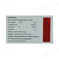Forpcos 1 Gm/100mcg/1000iu Tablet 10