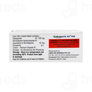 Gabagesic Nt Tablet 10