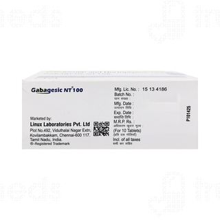 Gabagesic Nt Tablet 10