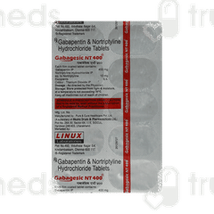 Gabagesic Nt 400 MG Tablet 10