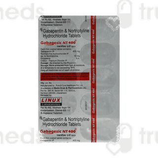 Gabagesic Nt 400 MG Tablet 10