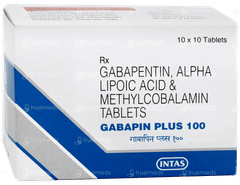 Gabapin Plus 100 Tablet 10