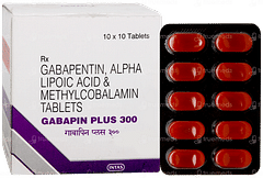 Gabapin Plus 300 Tablet 10