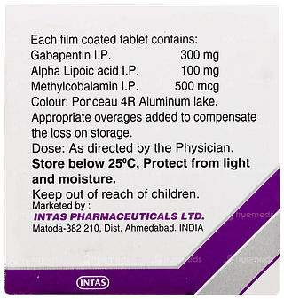 Gabapin Plus 300 Tablet 10
