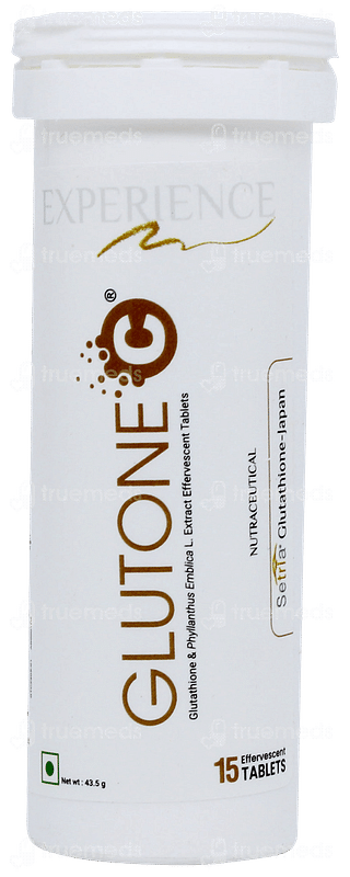 Glutone C Effervescent Tablet 15