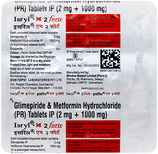 Isryl M 2 Forte Tablet 15