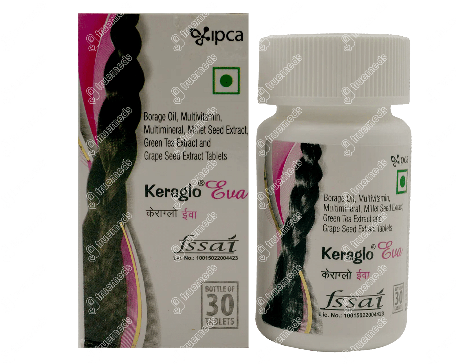 KERAGLO MEN   30 TABLETS   Skinnonest