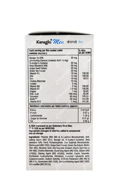 Keraglo Men | Order KERAGLO MEN Tablet 30 Online at Truemeds