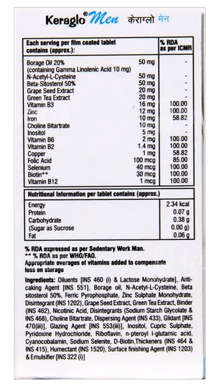 Keraglo Men Tablet 30