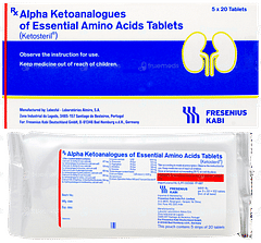 Ketosteril 5 Strips Of 20 Tablets