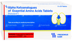 Ketosteril 5 Strips Of 20 Tablets Ketosteril 5 Strips Of 20 Tablets