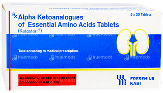 Ketosteril 5 Strips Of 20 Tablets