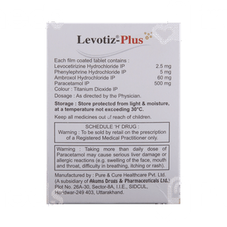 Levotiz Plus Tablet 10