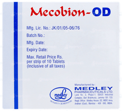 Mecobion Od Tablet 10
